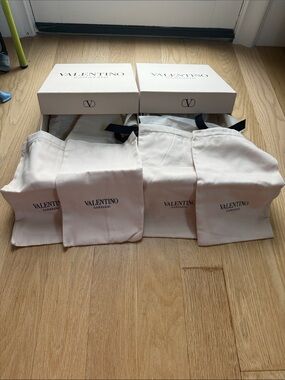 Two Valentino Garavani Boxes with Dust Bags!
